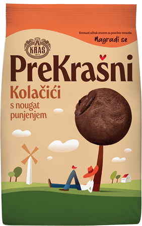 Kolačići s nougat punjenjem